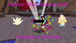 Pixelmon Milcery Evolution Guide [upl. by Sillek]