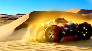 Glamis Desert Beast  Traxxas Rustler 4X4 VXL [upl. by Assenab418]