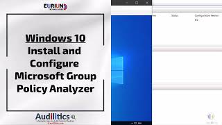 6  Install and Configure Group Policy Analyzer [upl. by Haim]