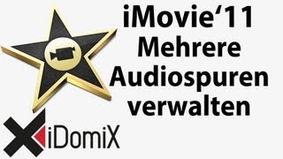 Mehrere Audiospuren in iMovie verwalten [upl. by Kathlene]