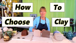 How to Choose Pottery Clay  A Beginners Guide [upl. by Arimay]