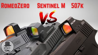 Holosun 507k vs Sig Sauer Romeo Zero vs Swampfox Sentinel M  Showdown [upl. by Teiluj]