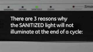 Dishwasher Sanitized Light Does Not Work [upl. by Kalasky]