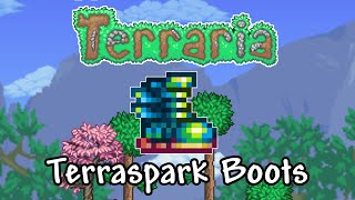 How to Get the Terraspark Boots in Terraria 141 [upl. by Etterrag]