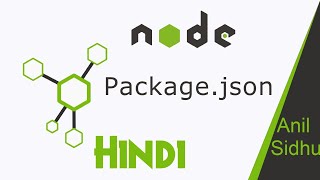 Node JS in Hindi 8 All About Packagejson file [upl. by Annotahs]