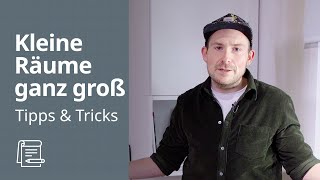 Kleine Räume einrichten  IKEA Tipps amp Tricks [upl. by Adnavoj193]