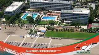 Hotel BLUE SEA BEACH RESORT  FALIRAKI  RHODOS  GREECE [upl. by Yrrab197]