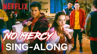 Cobra Kai Cast Sings “No Mercy”  SingAlong  Netflix [upl. by Owen]