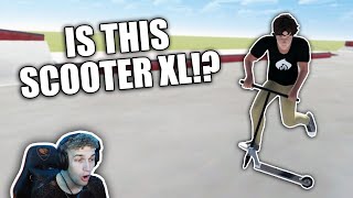 The Skater XL of SCOOTER GAMES yes a scooter game  Scoot [upl. by Doretta31]