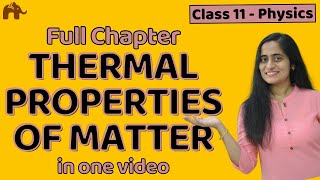 Thermal properties of matter class 11 Chapter 11 CBSE NEET JEE [upl. by Body]