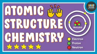 Atomic Structure Protons Electrons amp Neutrons  Chemistry [upl. by Nnylear]