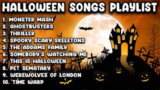 Halloween Songs Playlist 2024 🎃 Halloween Party Playlist [upl. by Notsreik2]