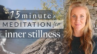 15 Minute Guided Breathing Meditation for Relaxation and Inner Stillness [upl. by Siberson530]