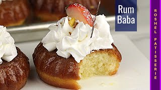 How To Make Rum Baba Recipe  סברינה  Kosher Pastry Chef [upl. by Whitcomb]