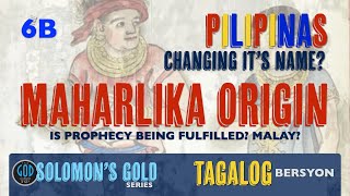 Maharlika Origin Tagalog Bersyon Solomons Gold Series 6B [upl. by Dyer]