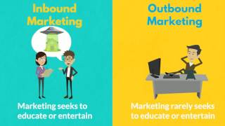 Difference between Inbound Marketing Vs Outbound Marketing [upl. by Deirdre]