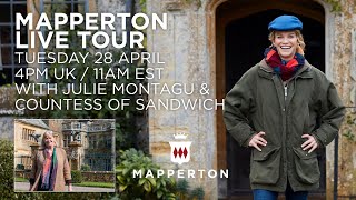 Meet the Countess of Sandwich for a tour of Mapperton House with Julie Montagu [upl. by Hairas]