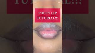 POUTY LIP TUTORIAL [upl. by Seldun]