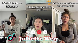 1 HOUR Juliette Weg TikTok 2023  Juliette Weg TikTok Compilation 2023 [upl. by Fira]