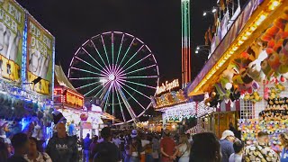 State Fair Meadowlands 2022 Carnival Rides Midway OnRides [upl. by Ohploda]