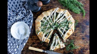 Salsify Kale Galette [upl. by Feldstein]