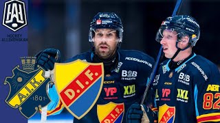 Aik  Djurgården IF  Allsvenskan Hockey Highlights [upl. by Rurik]