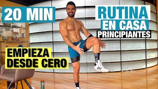 Cardio Para Principiantes 20 MIN Ejercicios Básicos En Casa [upl. by Sokin]