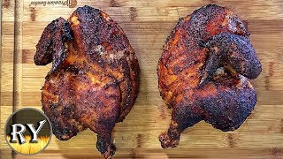 Simple BBQ Chicken On The Weber Kettle [upl. by Schreib]