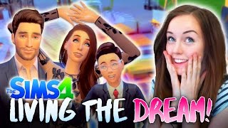 😎LIVING IN DREAM HOUSE plus possible PREGNANCY🍼 The Sims 4 14 🏡 [upl. by Yeldarb]