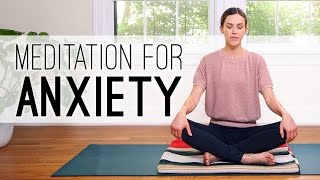 Meditation for Anxiety  Yoga With Adriene [upl. by Adnilemre]