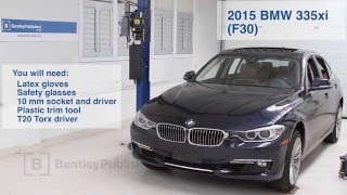 BMW 3 Series 20122015 How to Replace Cabin Microfilter DIY [upl. by Debra]