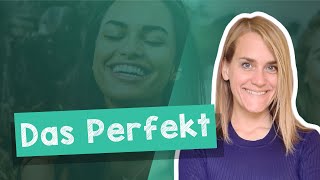 The Perfect Tense in German  Part 1 Regular Verbs  A2 with Jenny [upl. by Annaihr]