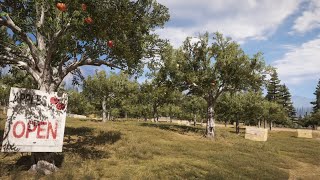 Relaxing Ambience  Garden View Orchard and Rae Rae Pumpkin Farm  Far Cry 5 HD [upl. by Lytsirk]