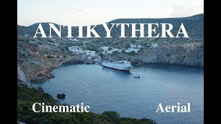 ANTIKYTHERA Greece St Myronas celebration 2018 Cinematic Aerial 4K [upl. by Ecnedac]