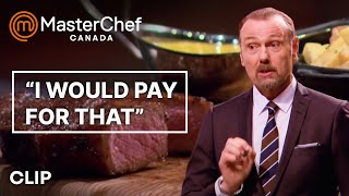 Perfecting Steak Frites  MasterChef Canada  MasterChef World [upl. by Niels312]