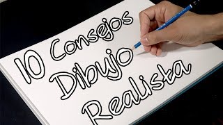 10 trucos y consejos para dibujo realista  HaroldArtist [upl. by Pelaga269]