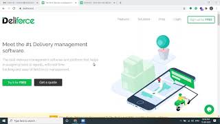 Delivery Management System Software Demo  Deliforce [upl. by Oiratno235]