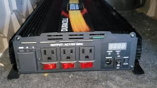 How i installed a power inverter on Freightliner Cascadia  Duracell 3000W Power Inverter [upl. by Hinson345]