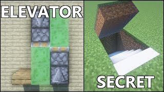 Minecraft 10 Simple Redstone Builds 3 [upl. by Alcock]