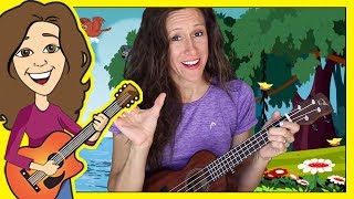 Row Row Row Your Boat Nursery Rhyme for Children  Lyrics  Ukulele Chords  Patty Shukla [upl. by Proudman]