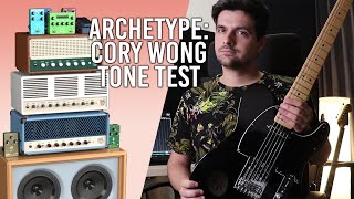 Archetype Cory Wong Demo on Guitar Bass and Bass VI  Neural DSP [upl. by Nolaj632]