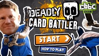 CBBC GAMES Deadly Card Battler with Steve Backshall [upl. by Arodaeht]