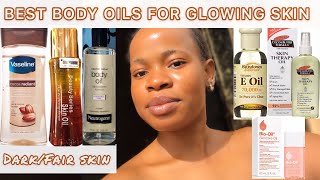 5 BEST BODY OIL FOR GLOWING SKIN  How To Use Oils in your skincare routine  Oil for all skin types [upl. by Yelsnik]