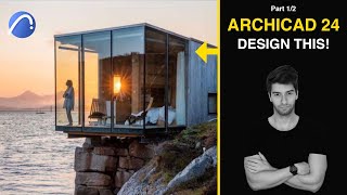 ArchiCAD 24 Design Tutorial Part 1  2021  David Tomic [upl. by Egiedan]