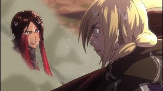 Attack on Titan Season 2 Episode 11 Ymir talks to Historia Sub HD [upl. by Aihsia478]