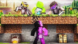 Minecraft Speedrunner VS 3 PRO Minecrafters [upl. by Narud]