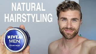 HAARSTYLING PRODUKT TEST  REVIEW ● NIVEA Styling Cream  DANIEL KORTE [upl. by Landrum]