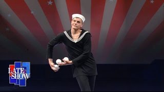 Juggler Alexander Koblikov Performs [upl. by Leamhsi726]