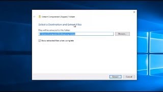 How To ZipUnzip A File Or Folder In Windows 10 Tutorial [upl. by Freberg]