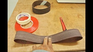 Make your own Sanding Belt quick amp Easy [upl. by Annairba]